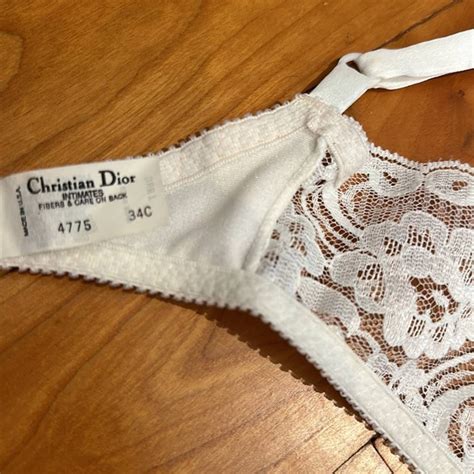 christian dior bra lace|authentic christian dior lingerie.